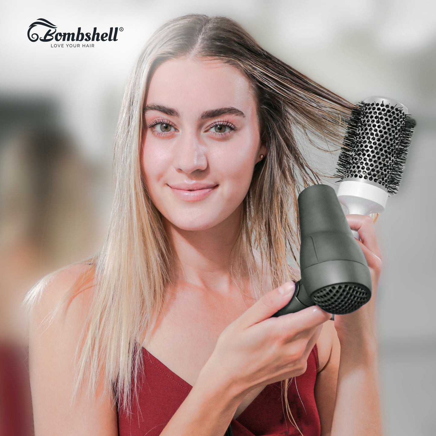 Bombshell Ceramic Thermal Round Brush — 53mm