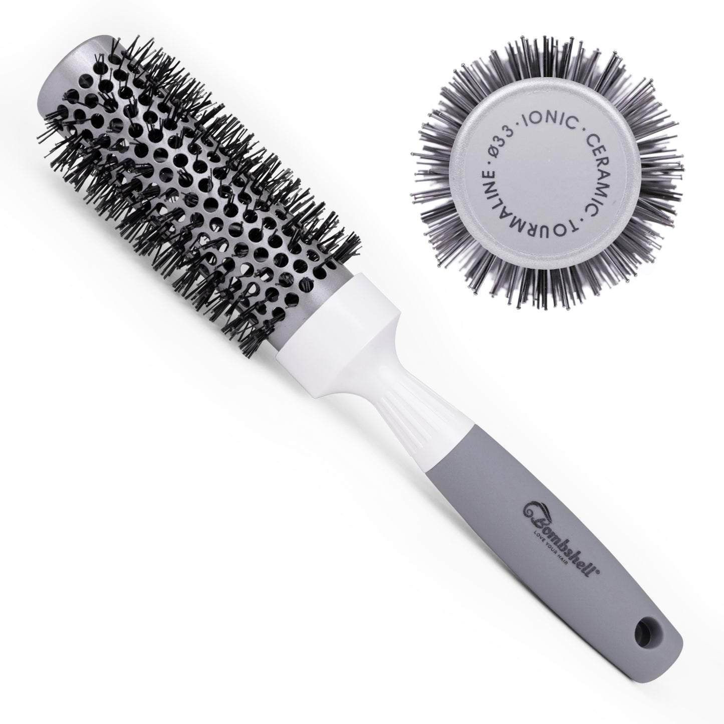Bombshell Ceramic Thermal Round Brush — 33mm