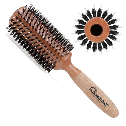 Bombshell Big Daddy Cork Round Hair Brush — 3”