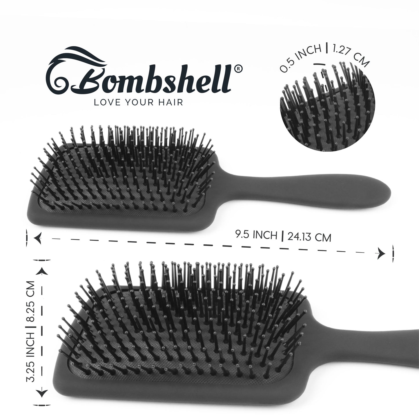 Bombshell Paddle Brush — Large, 9.5″
