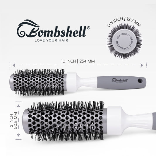 Bombshell Ceramic Thermal Round Brush — 33mm
