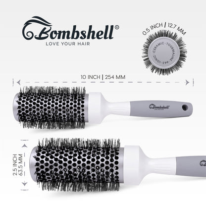 Bombshell Ceramic Thermal Round Brush — 43mm