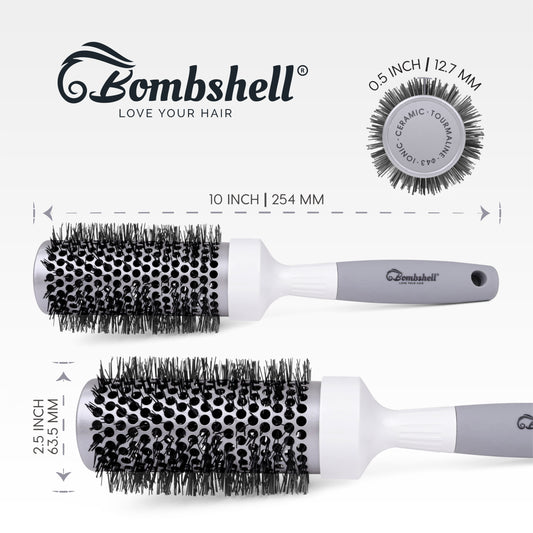Bombshell Ceramic Thermal Round Brush — 43mm