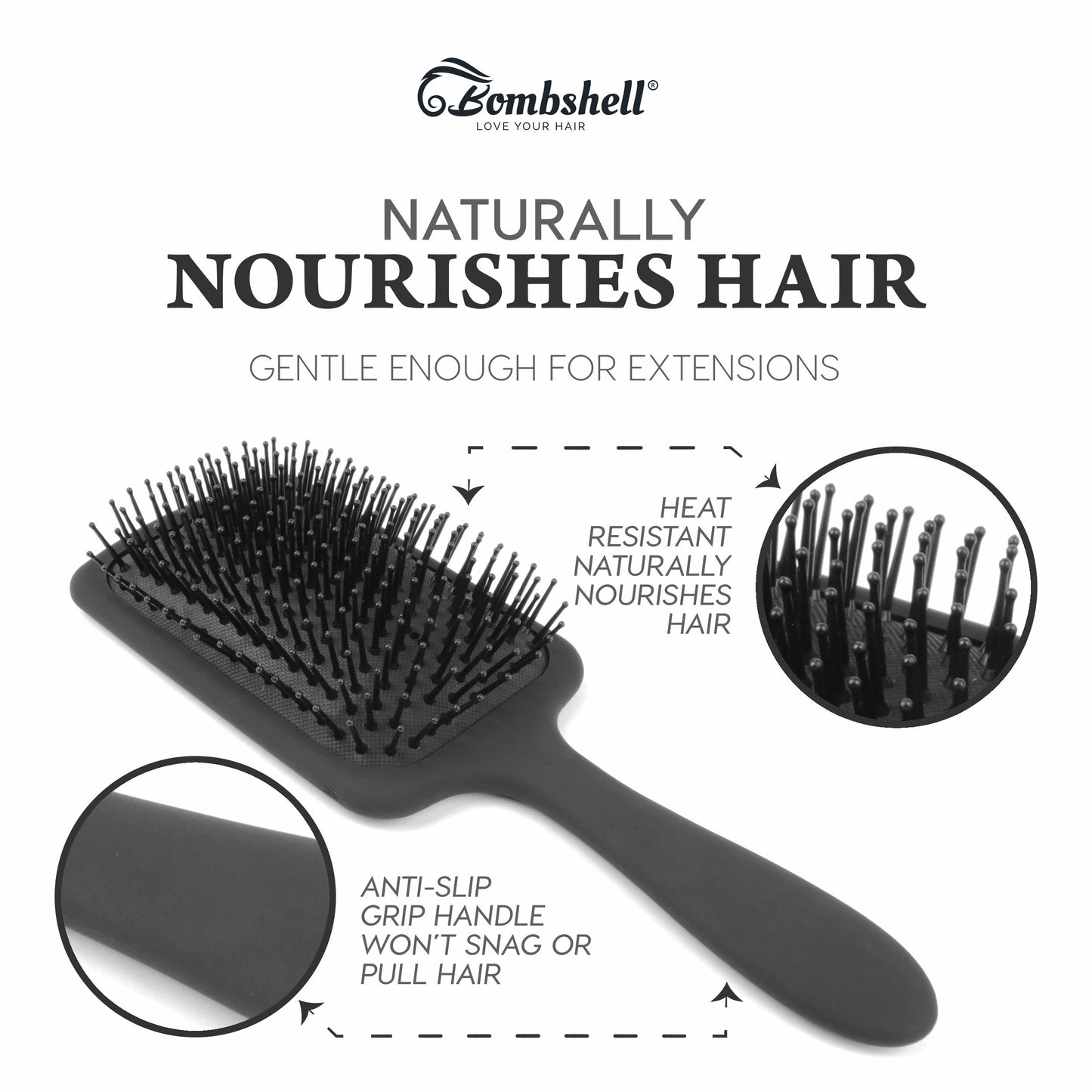 Bombshell Paddle Brush — Large, 9.5″