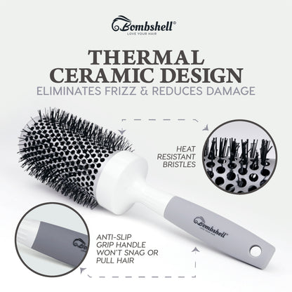 Bombshell Ceramic Thermal Round Brush — 53mm