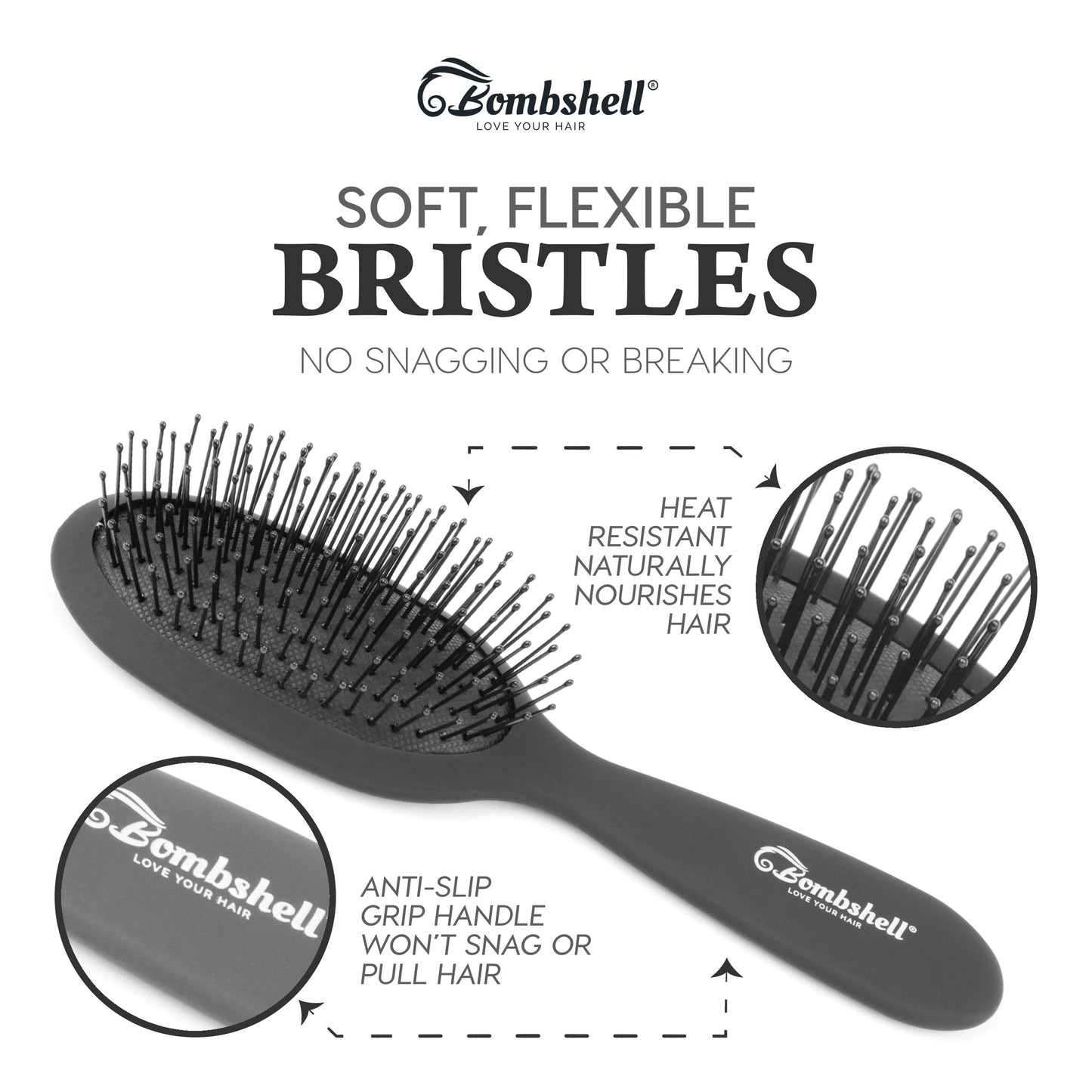 Bombshell Wet Brush — Pocket, 7″