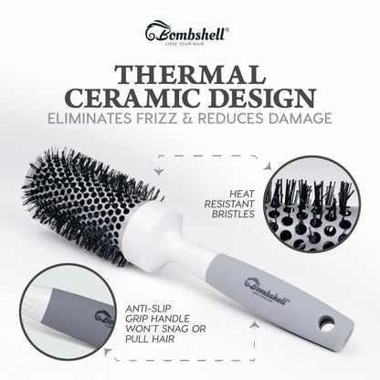 Bombshell Ceramic Thermal Round Brush — 43mm