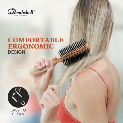 Bombshell Cork Round Brush — 2.5″