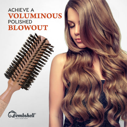Bombshell Cork Round Brush — 2.25″