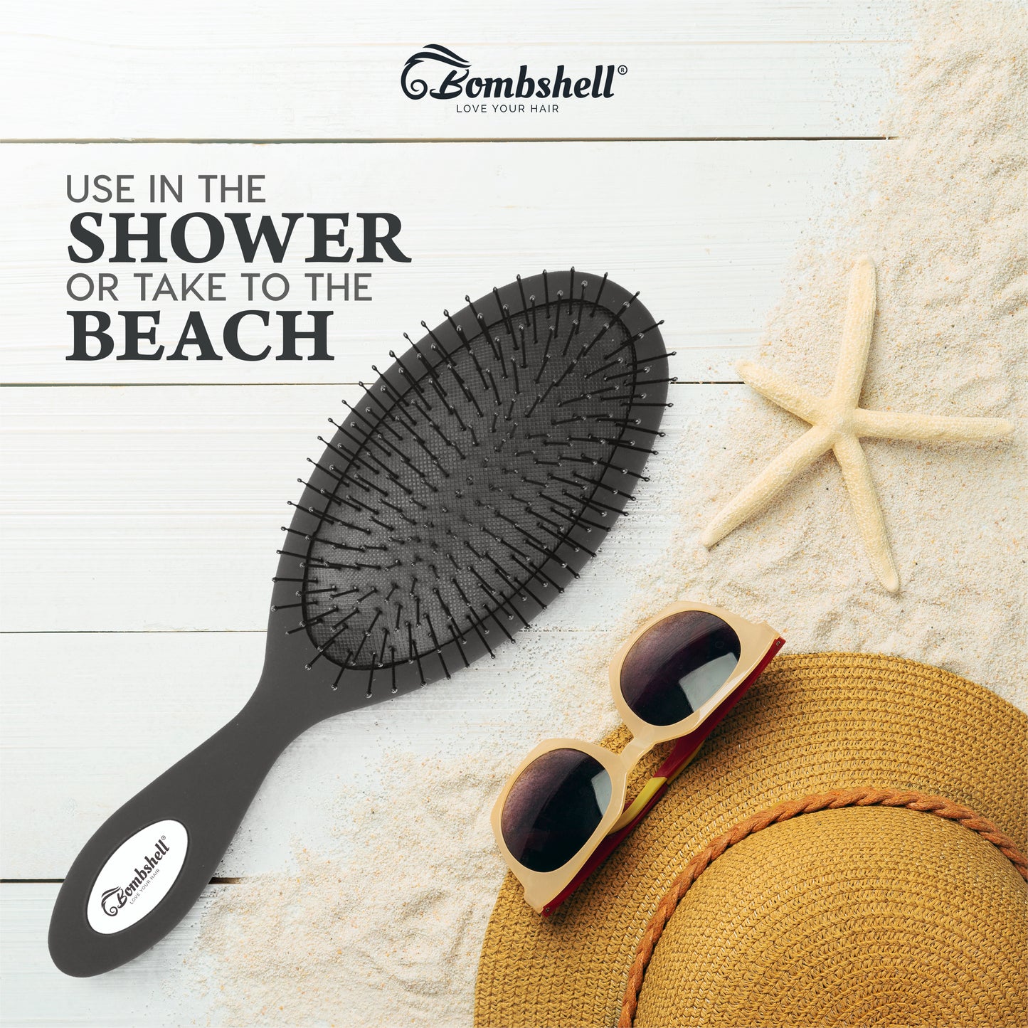 Bombshell Wet Brush — Standard, 8⅞″