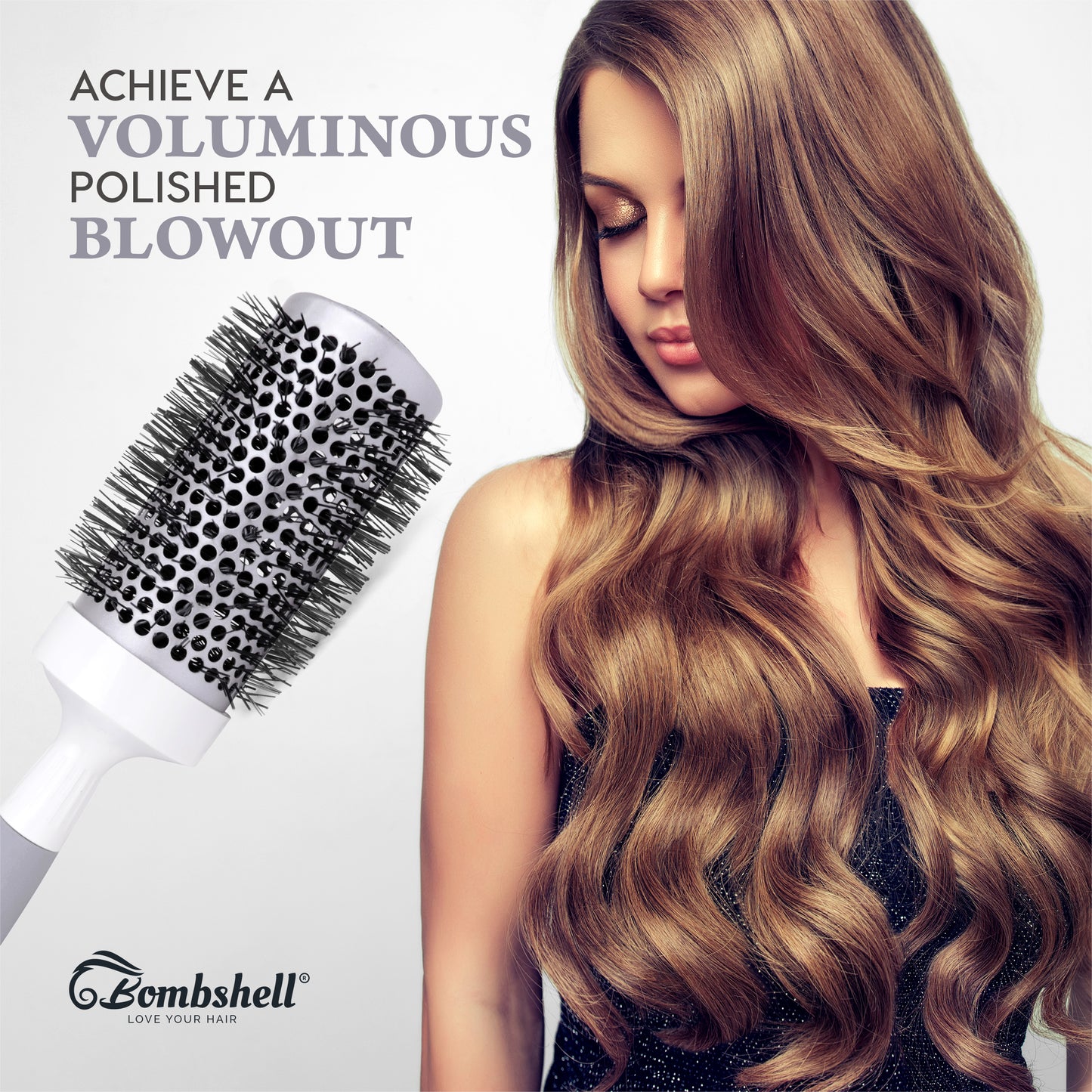 Bombshell Ceramic Thermal Round Brush — 53mm