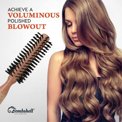 Bombshell Cork Round Brush — 1.75″