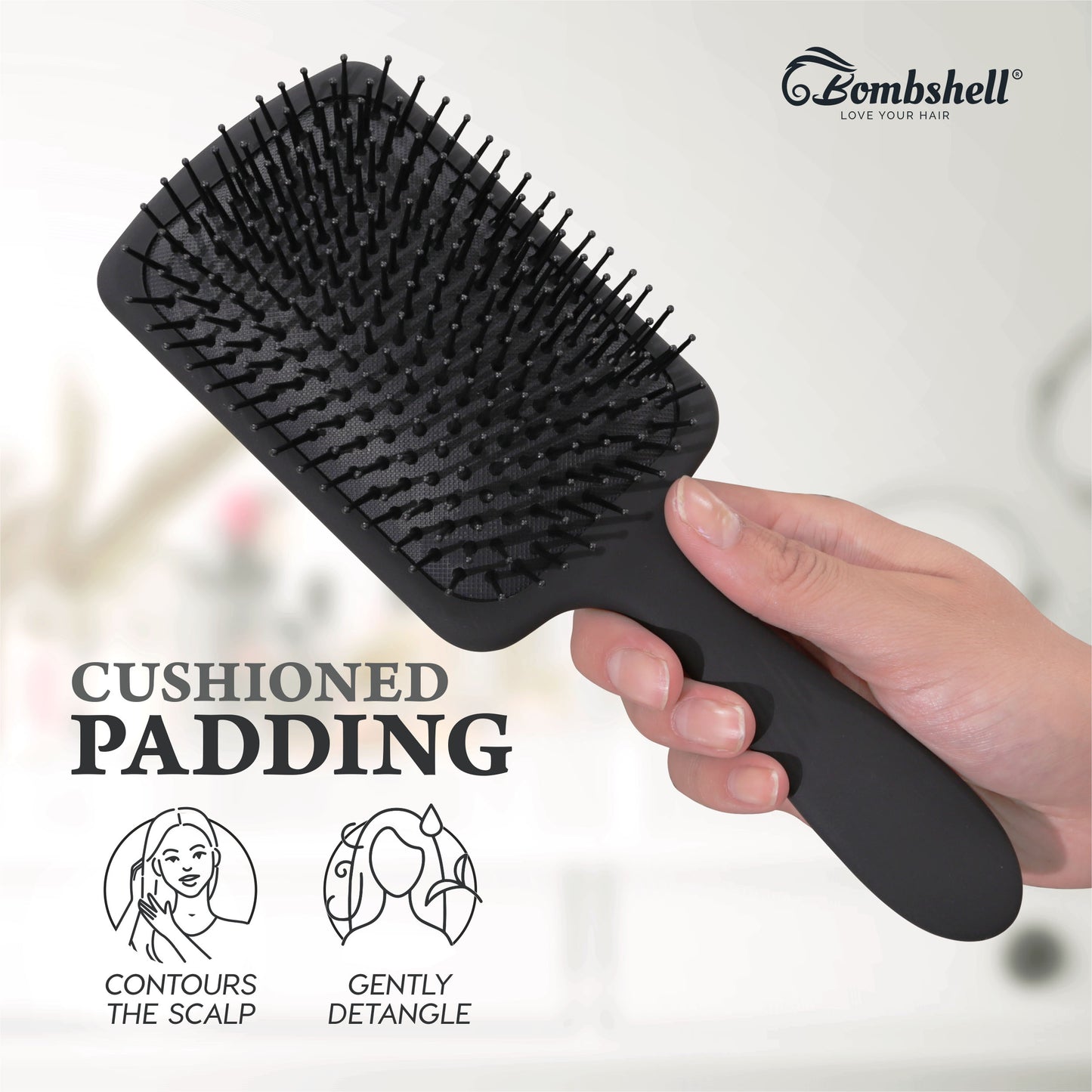 Bombshell Paddle Brush — Large, 9.5″