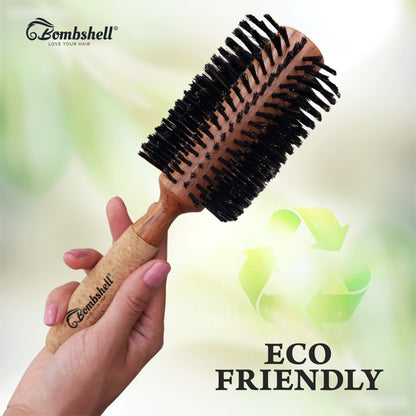 Bombshell Cork Round Brush — 3″