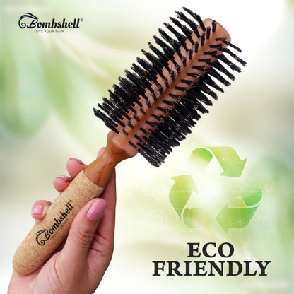 Bombshell Cork Round Brush — 2.5″