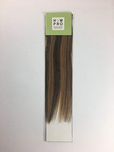 HUW Pro Clip-in Hair Extensions Uptown Brown 8  12 inch or 18 inch