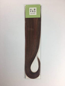 HUW Pro Clip-in Hair Extensions Drop Dead Dark Red 73  12 inch or 18 inch