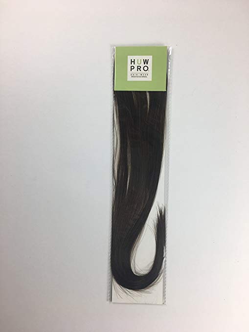 HUW Pro Clip-in Hair Extensions Not Your Basic Brown 3 12 inch or 18 inch