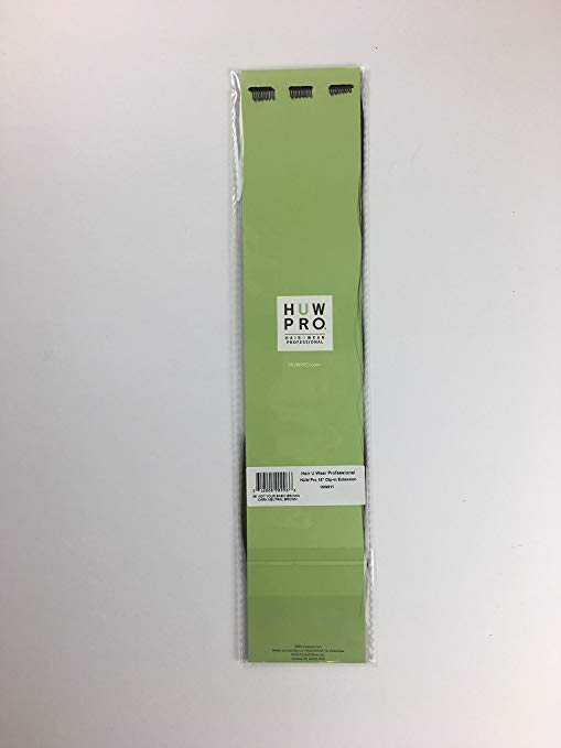 HUW Pro Clip-in Hair Extensions Not Your Basic Brown 3 12 inch or 18 inch