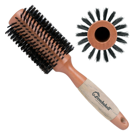 Bombshell Birch Wood Round Brush — 2.5″