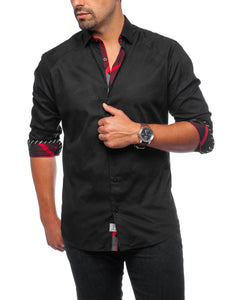Boccioni Black Sport Shirt